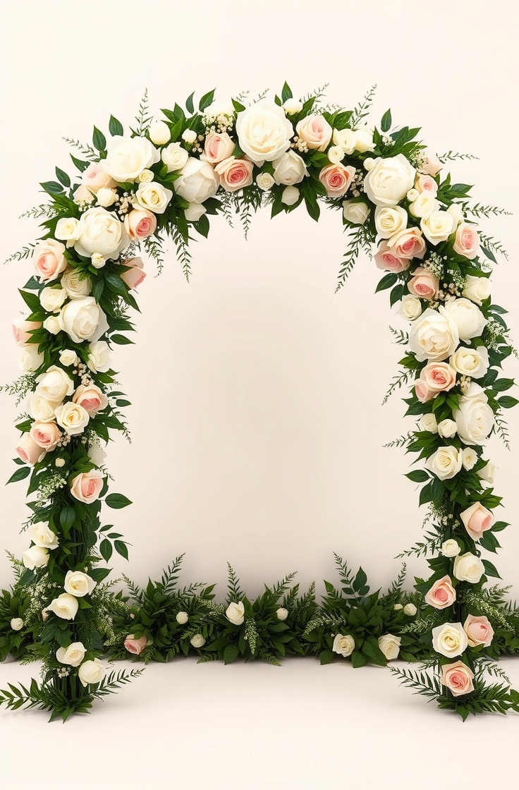 Elegant Floral Arch