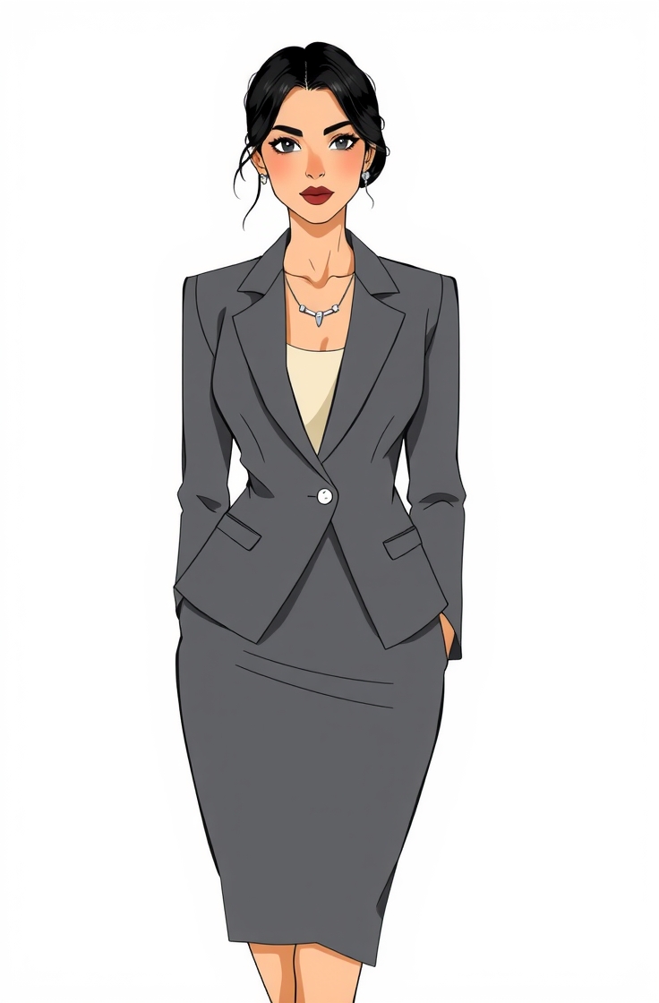 Monochrome Suit Set