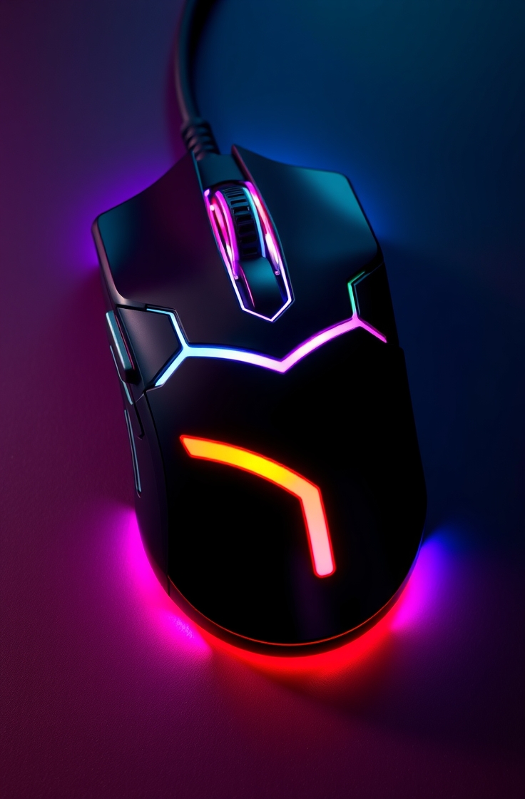 Gaming Mouse with RGB Lights
