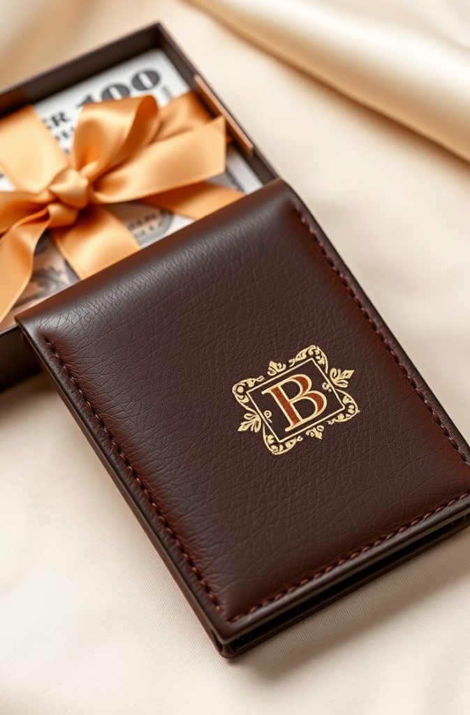 Personalized Leather Wallet