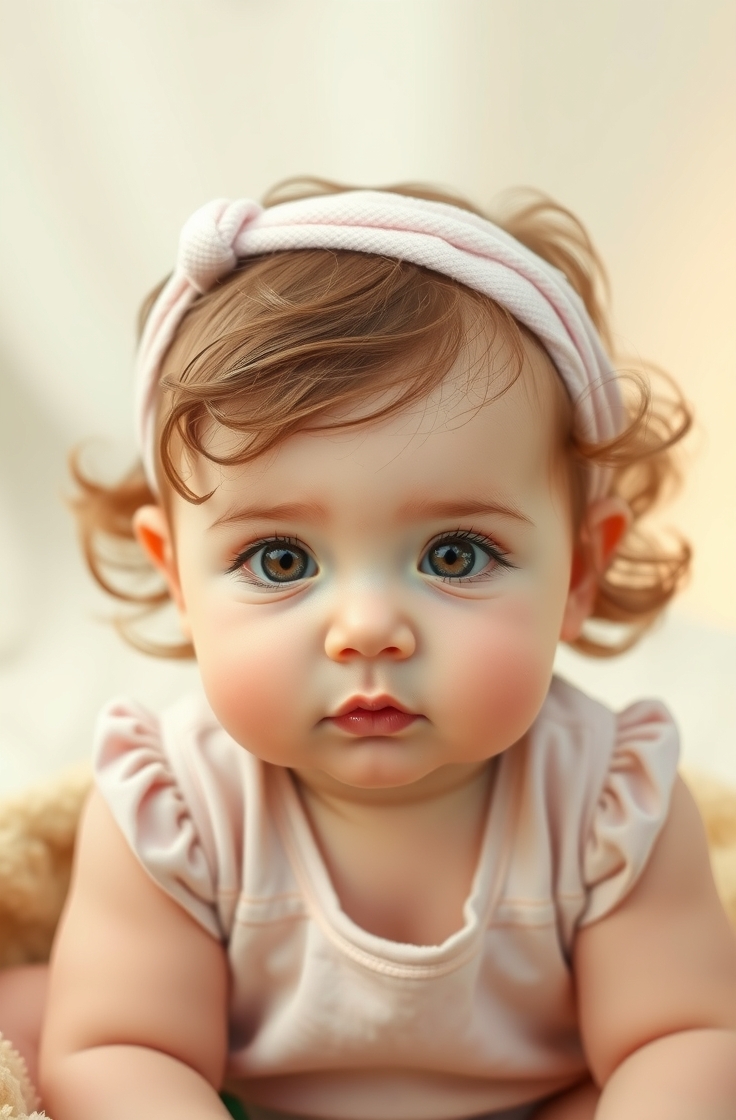Soft Curls with Headband