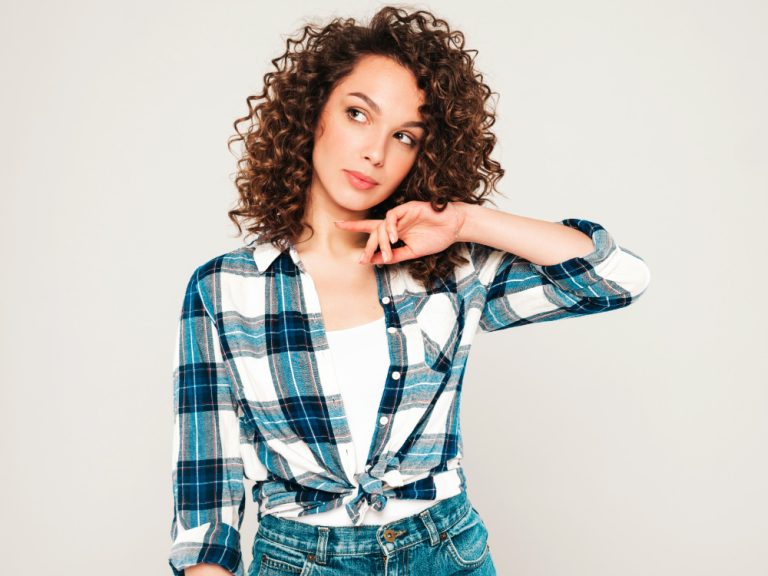 Curly hair style ideas
