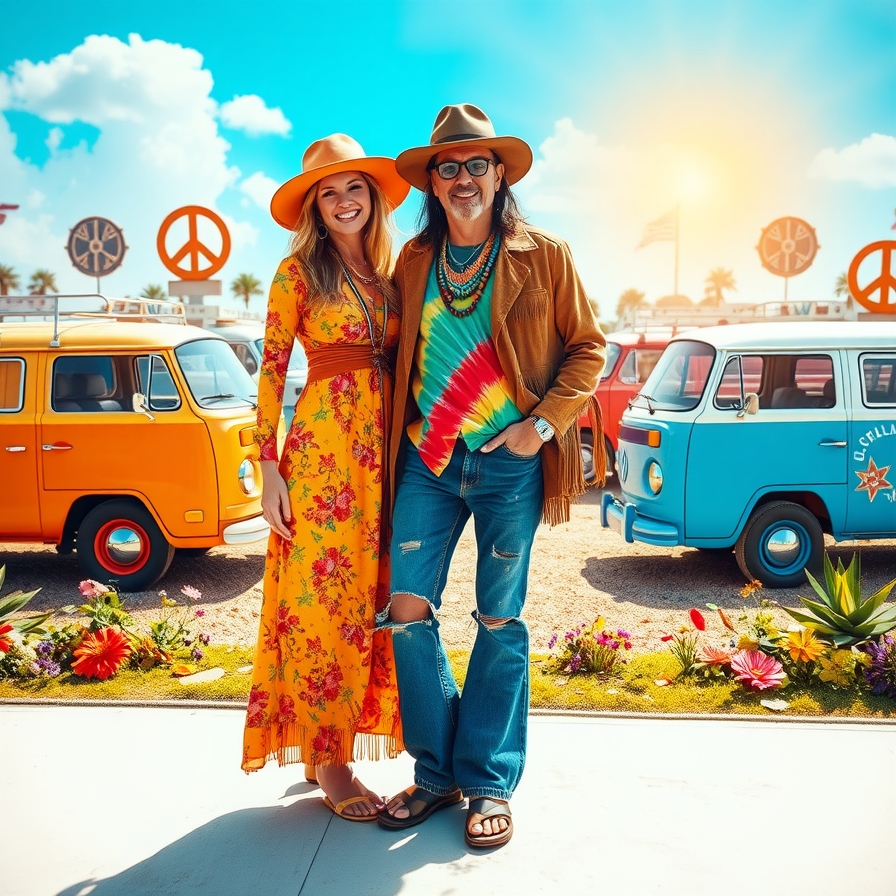 1960s Hippie Vibe