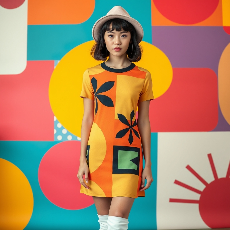 1960s Mod Girl Style