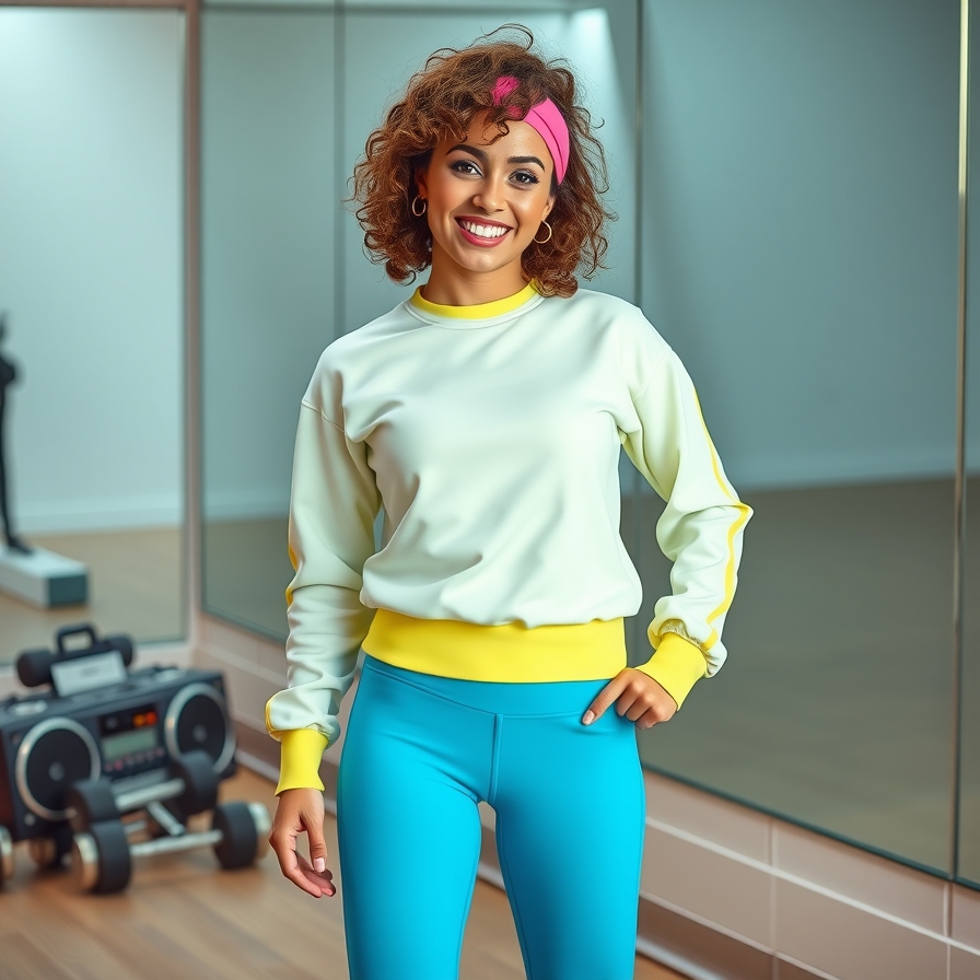 1980s Workout Look