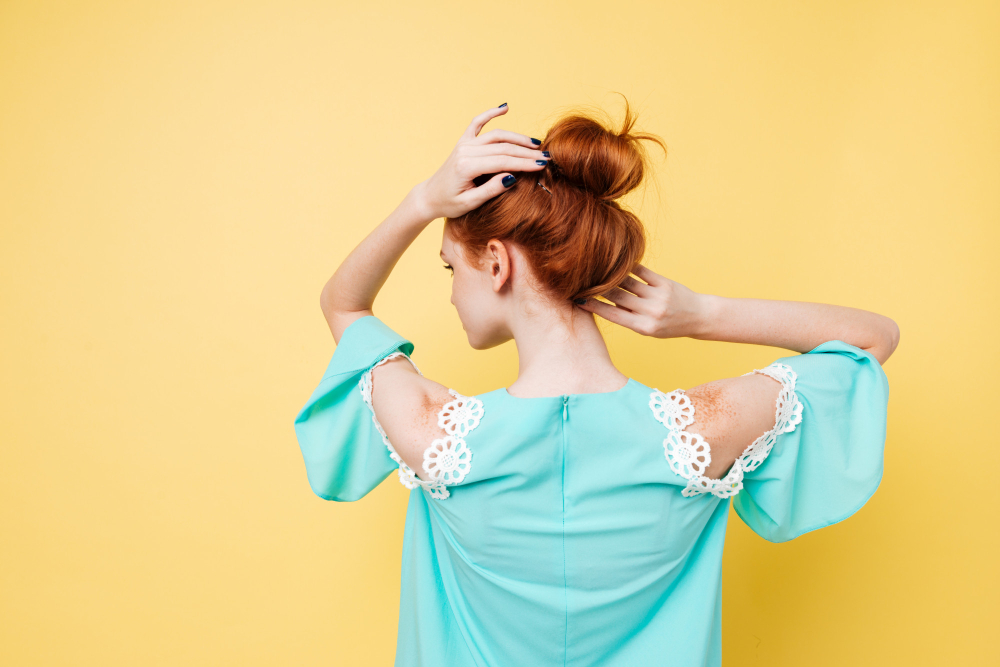 Messy hair bun ideas