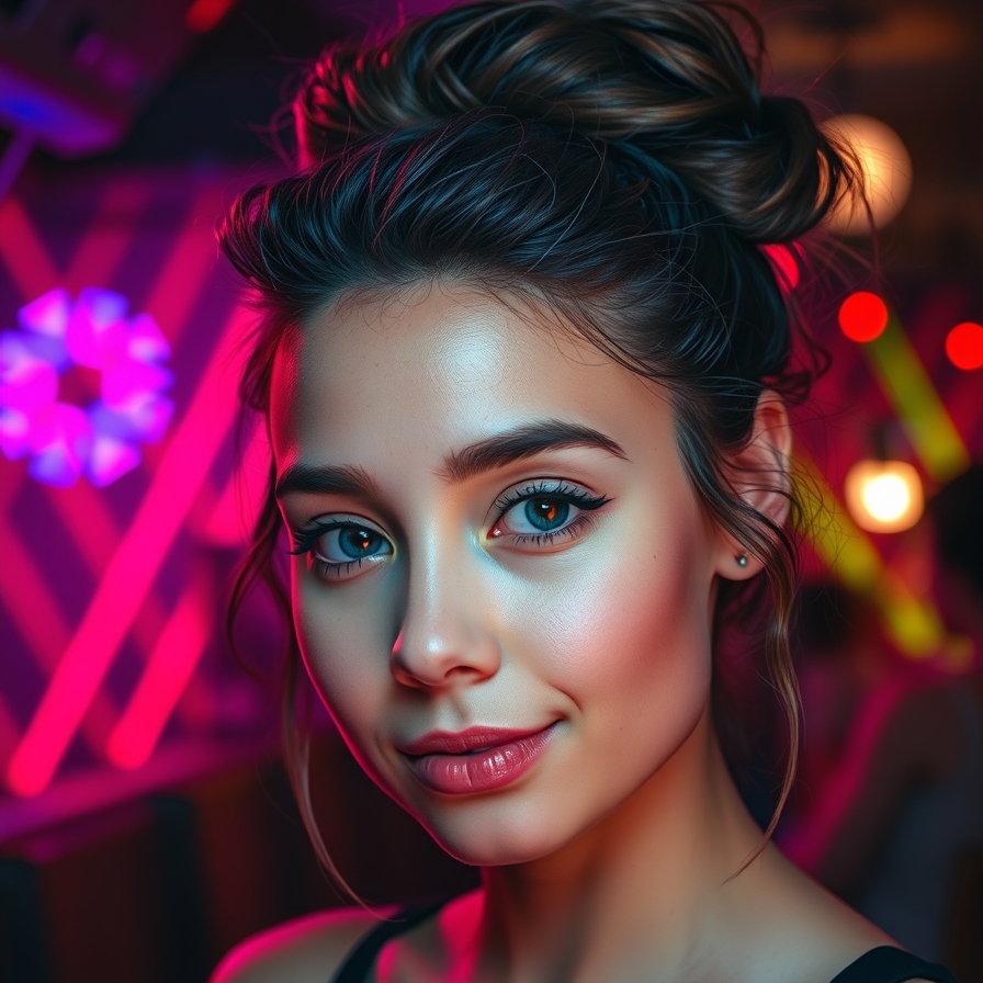 Party & night-out messy bun looks
