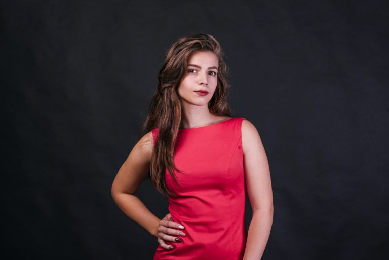 best color pageant dress for brunettes