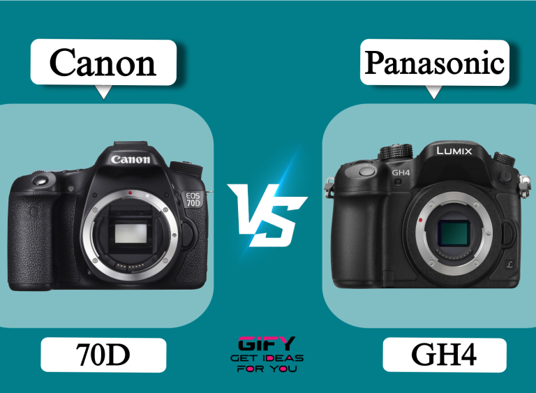 Canon 70d vs Panasonic gh4