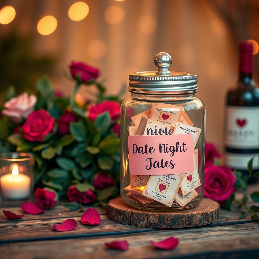 Date Night Jar A Romantic Advent Calendar for Couples