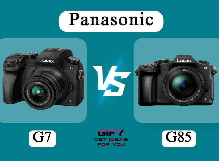 Panasonic G7 vs G85