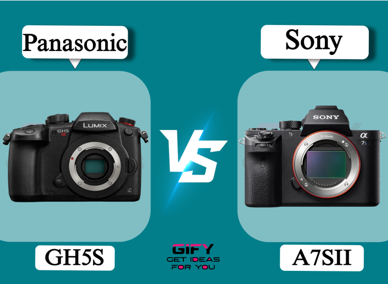 Panasonic GH5S vs Sony A7SII
