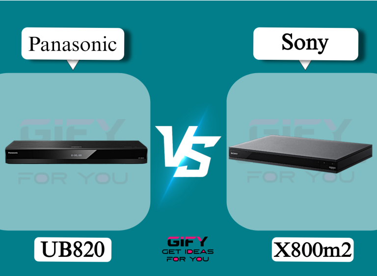Panasonic ub820 vs Sony x800m2