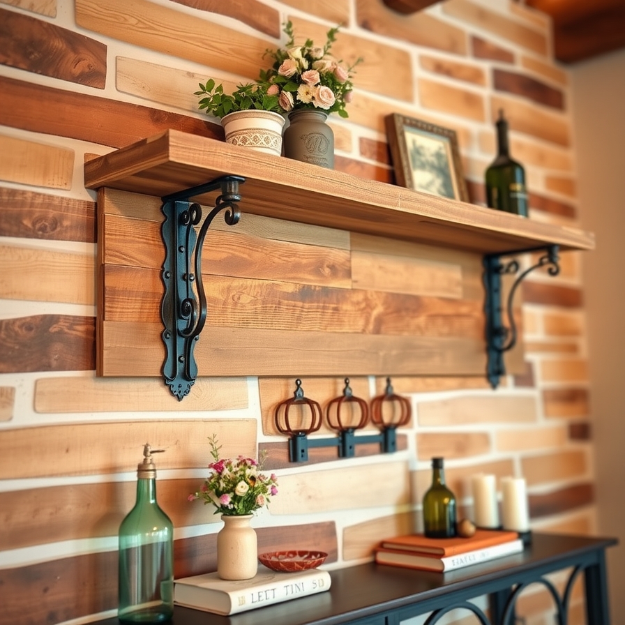 Reclaimed Wood & Rustic Shelf Projects