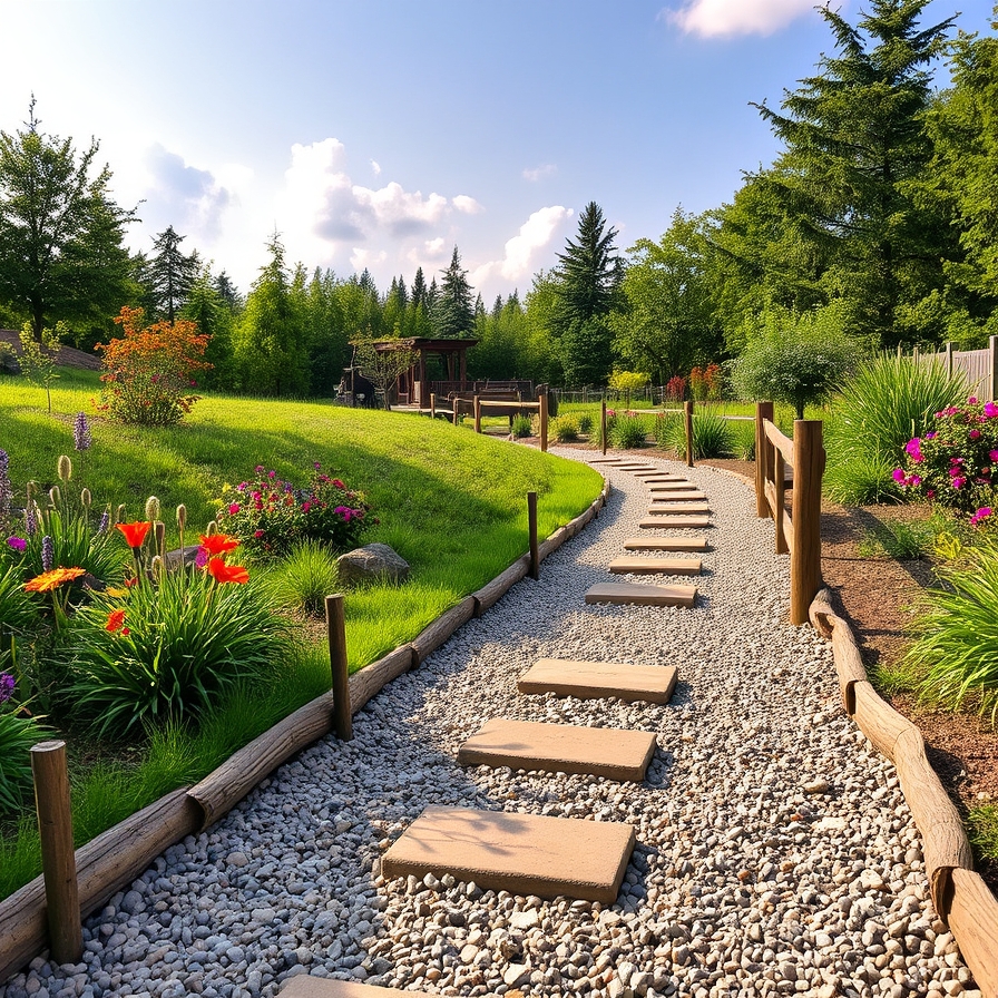 Simple Gravel Path