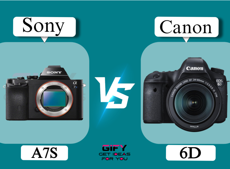 Sony a7s vs Canon 6d