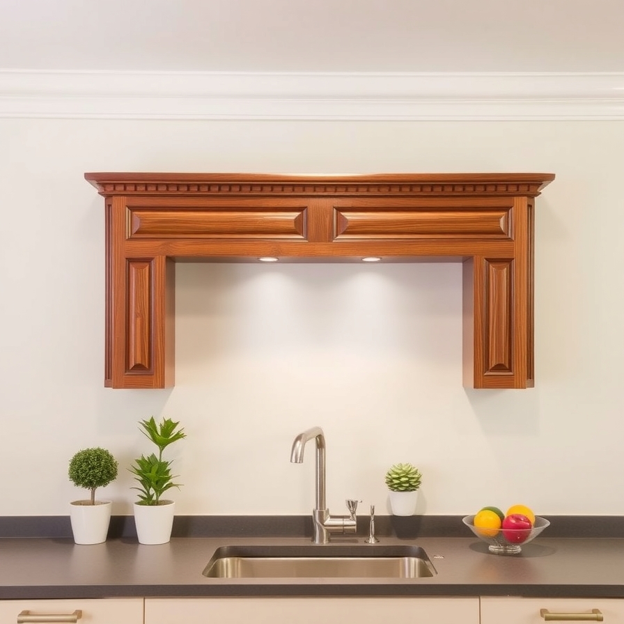 The Elegant Wooden Box Valance