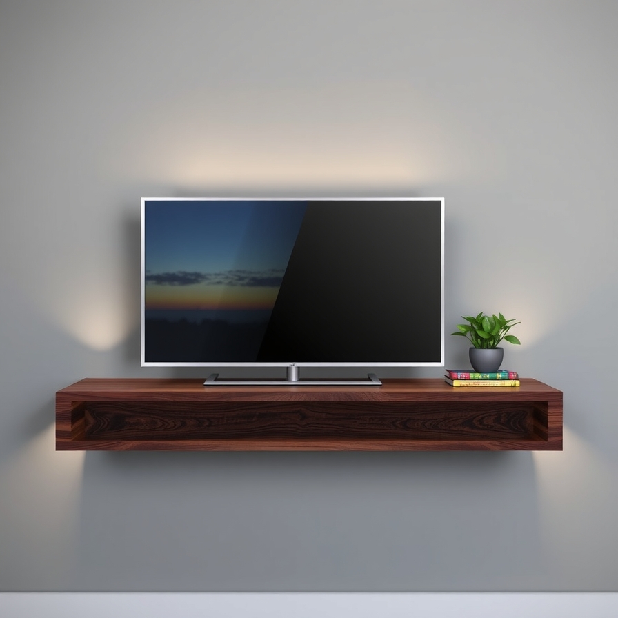 The Floating Wall-Mounted Shelf