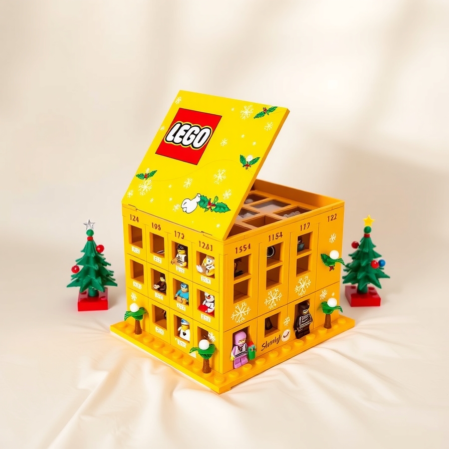 The LEGO Advent Calendar Building Box