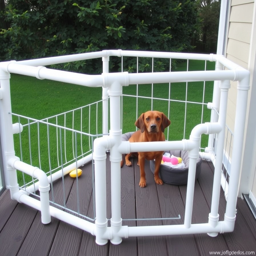The PVC Pipe Playpen
