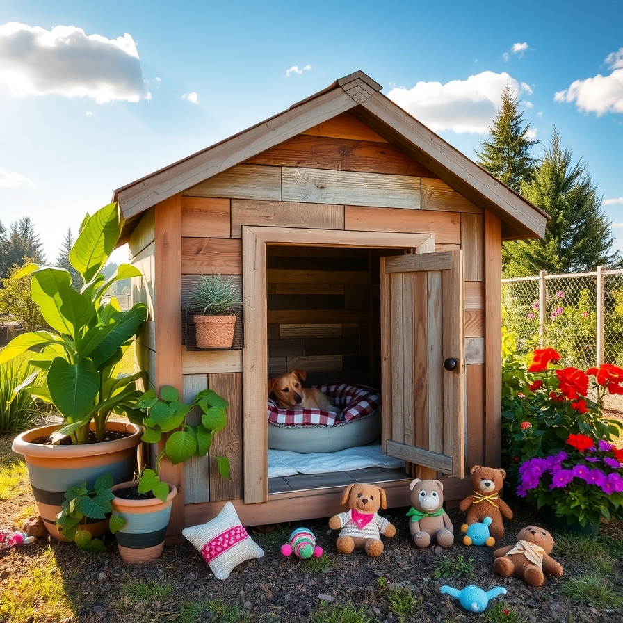 The Upcycled Shed Kennel