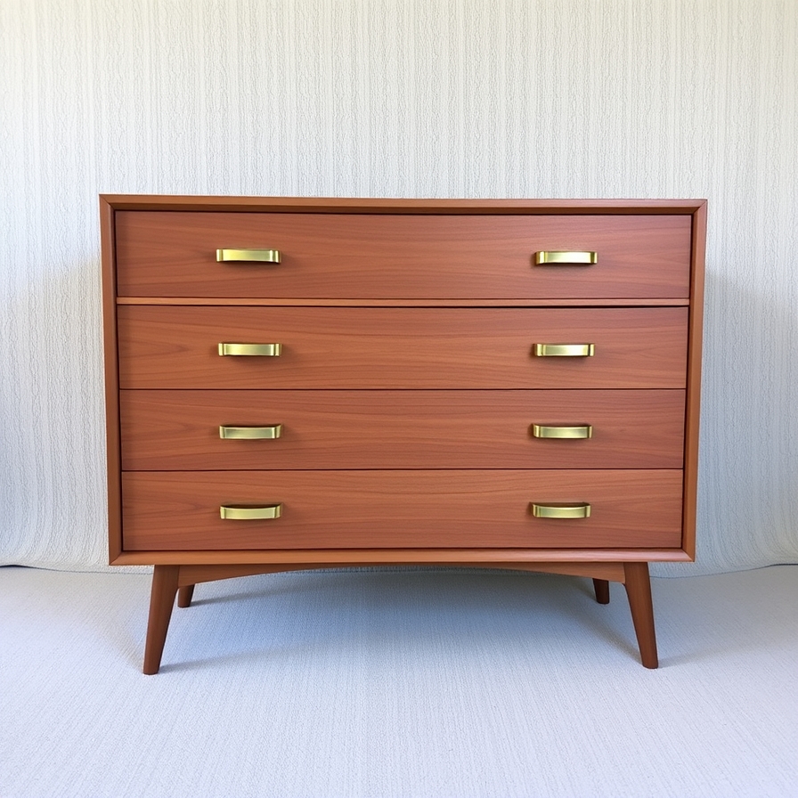 Timeless Mid-Century Modern Dresser Plan