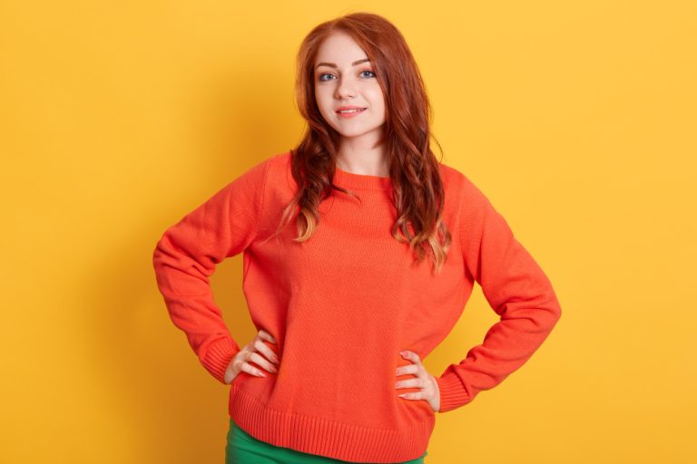 best color dress for redheads