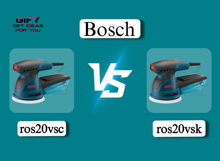 Bosch ROS20VSC vs ROS20VSK: The Ultimate POWER Sanding Showdown.
