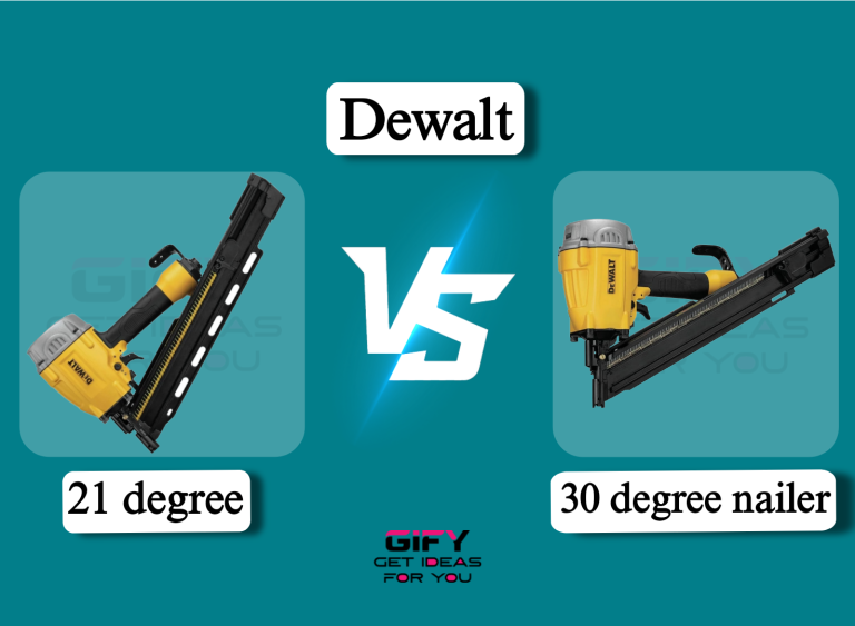 dewalt 21 degree vs 30 degree nailer