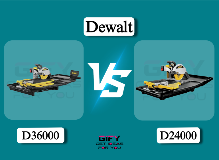 Dewalt D36000 vs D24000: Expert Guide to Choosing the Right Tile Saw.