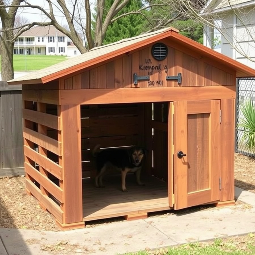 diy cheap dog kennel ideas