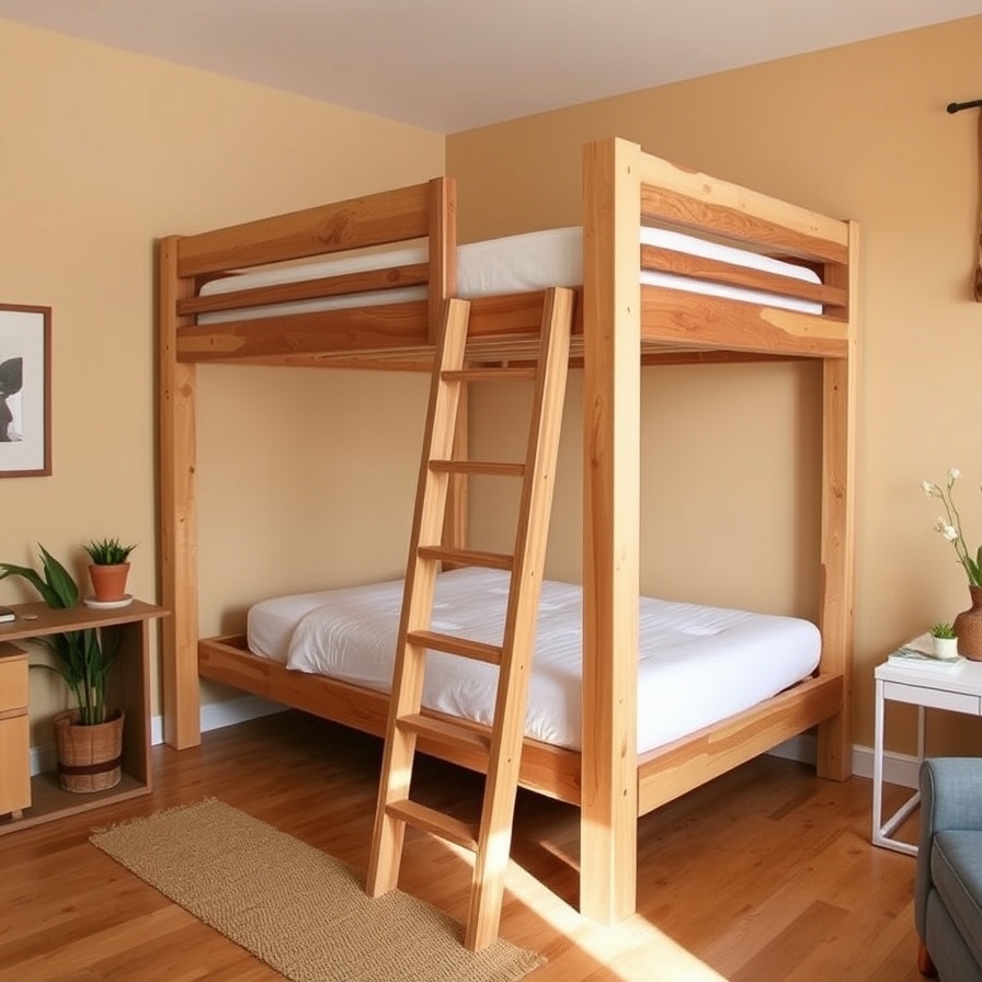 diy loft bed ideas for small rooms