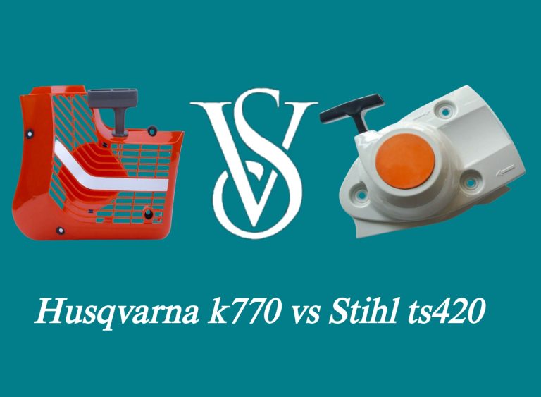 husqvarna k770 vs stihl ts420
