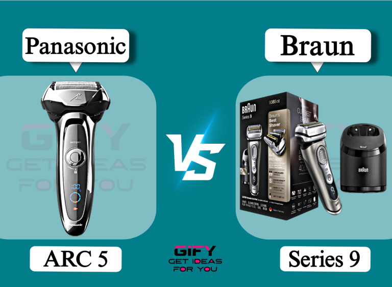 panasonic arc 5 vs braun series 9