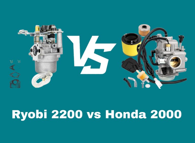 ryobi 2200 vs honda 2000