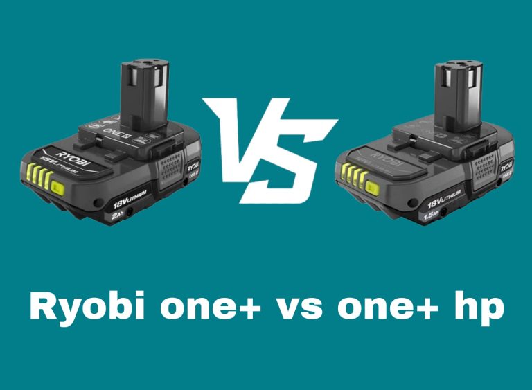 ryobi one+ vs one+ hp