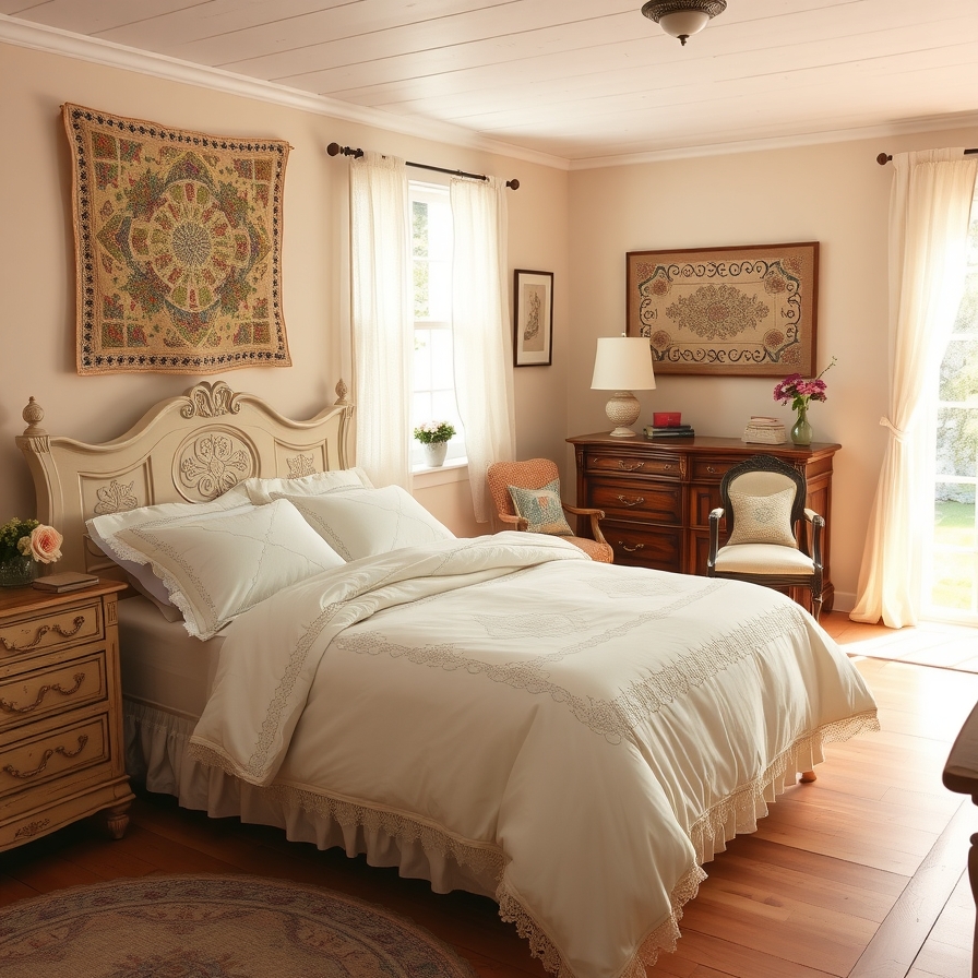 Add Vintage and Handmade Touches