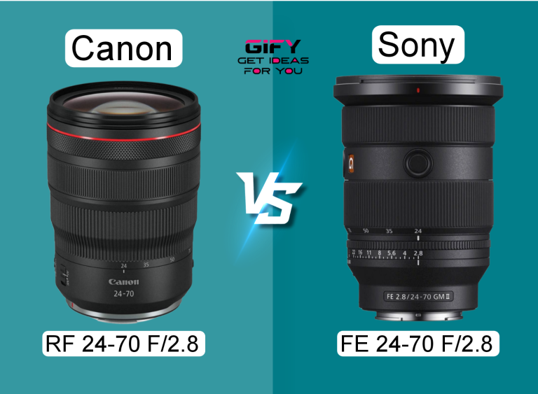 Canon RF 24-70 f/2.8 vs Sony