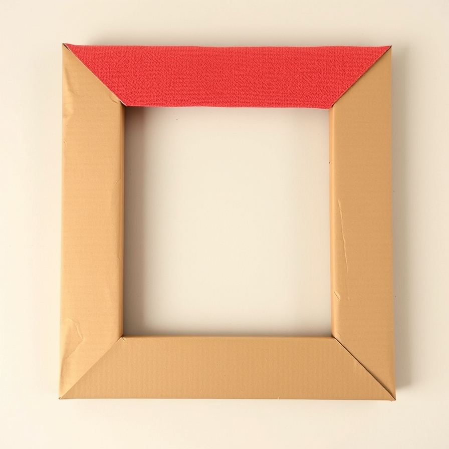 Cardboard Frame with Fabric Cover