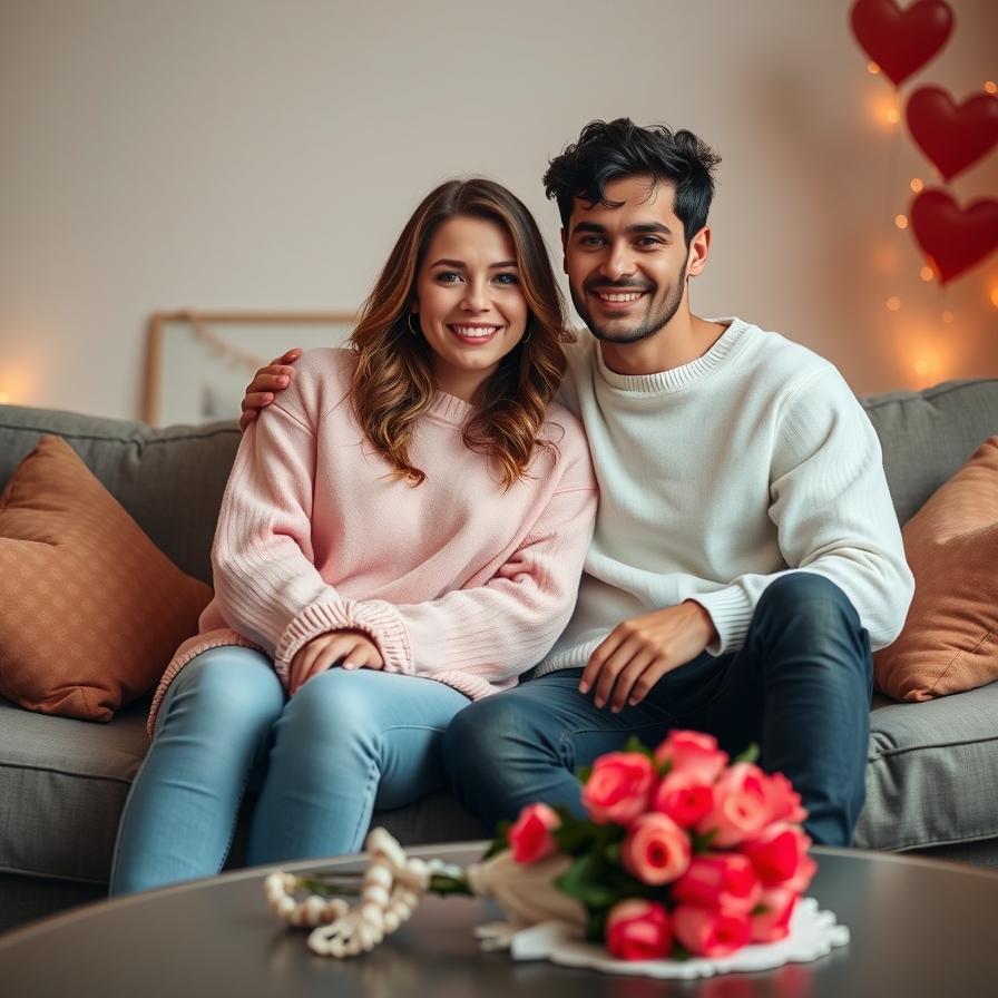 Cozy Sweater and Jeans for a Casual Date