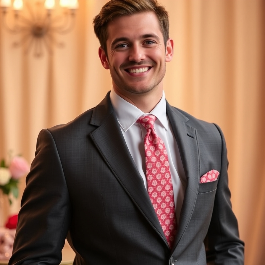 Dressy Suit for a Confident Statement