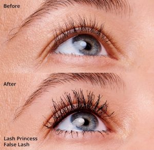 Essence Lash Princess Mascara Before And After Use photo