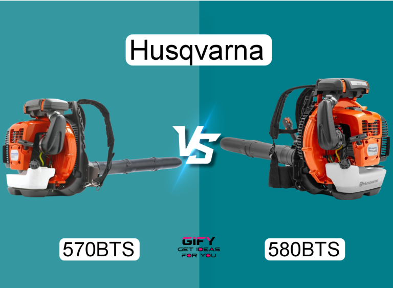 Husqvarna 570BTS vs 580BTS