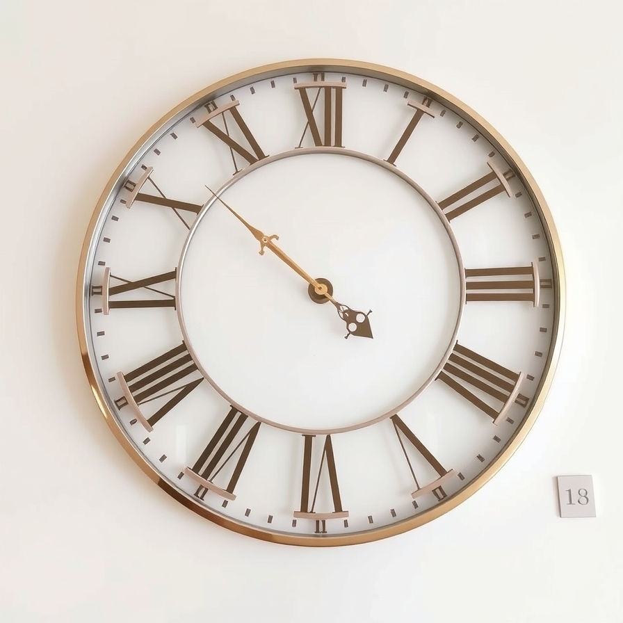 Large Wall Clock