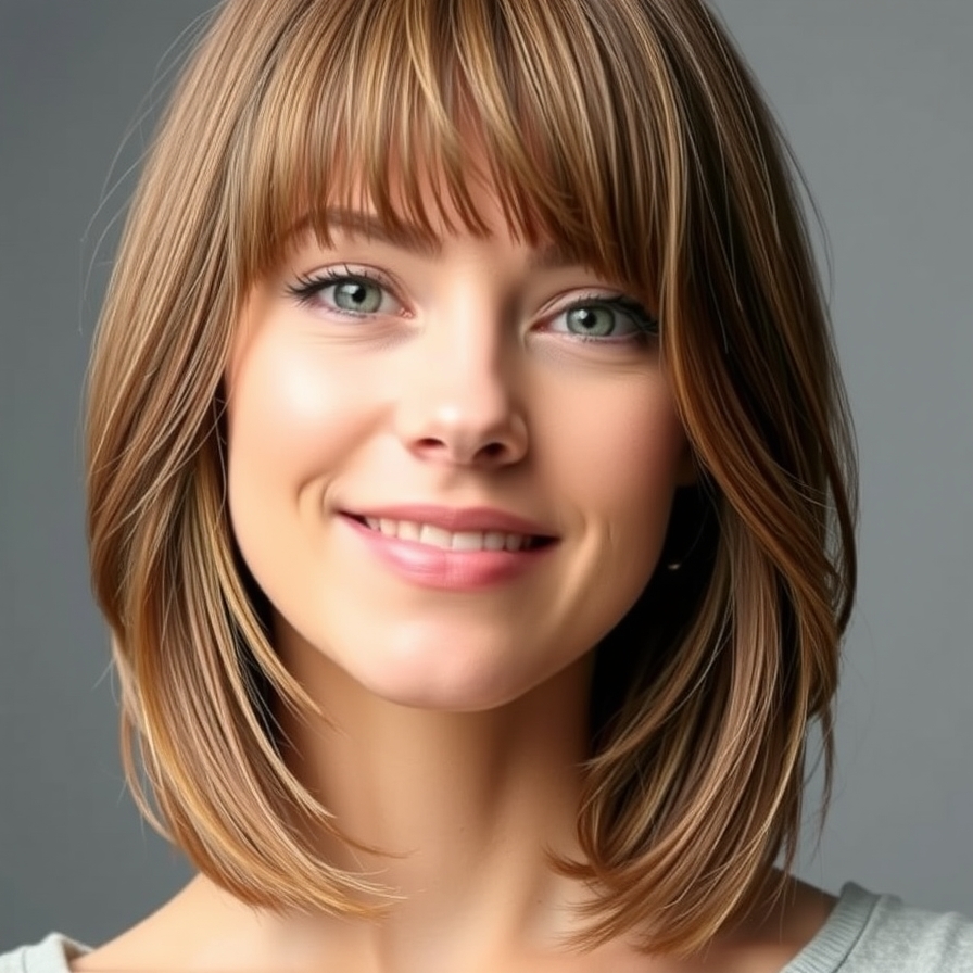 Medium-Length Shag Haircut