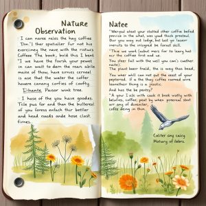 Nature Observation Pages