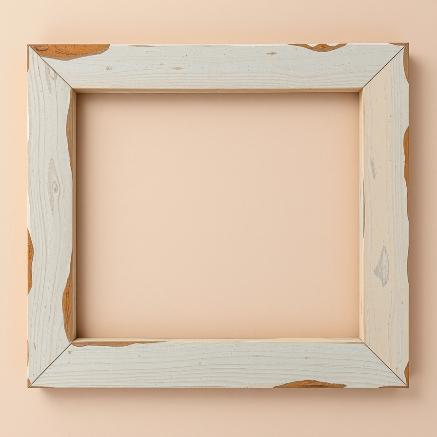 Painted Scrap Wood Frame