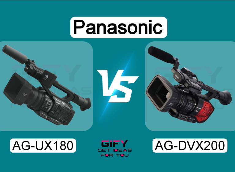 Panasonic AG-UX180 vs AG-DVX200