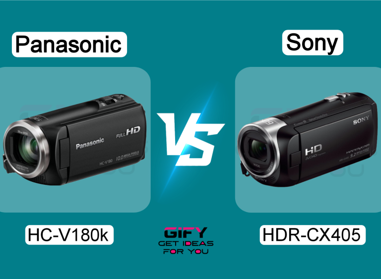 Panasonic hc-v180k vs Sony hdr-cx405