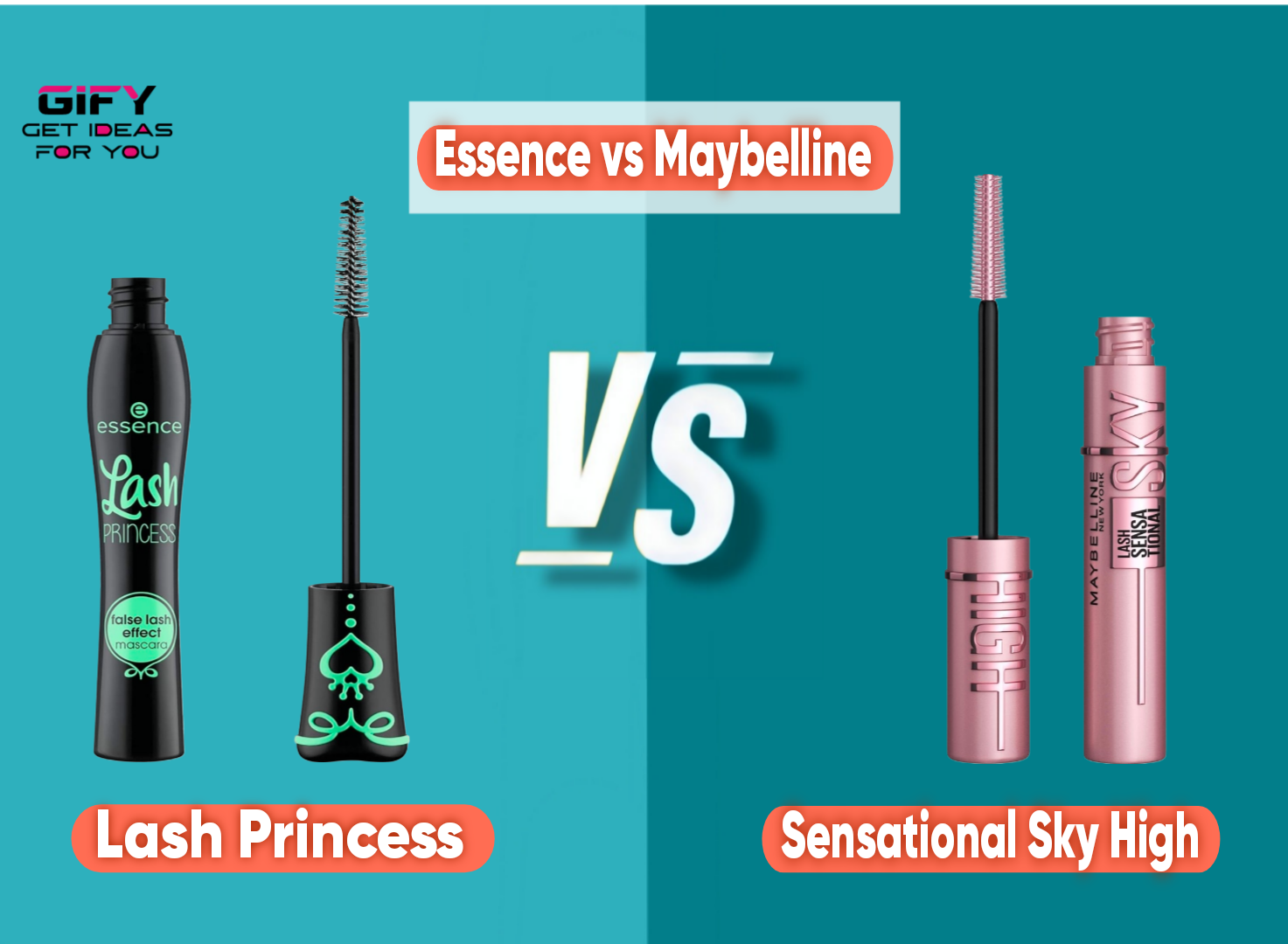 essence mascara vs maybelline mascara